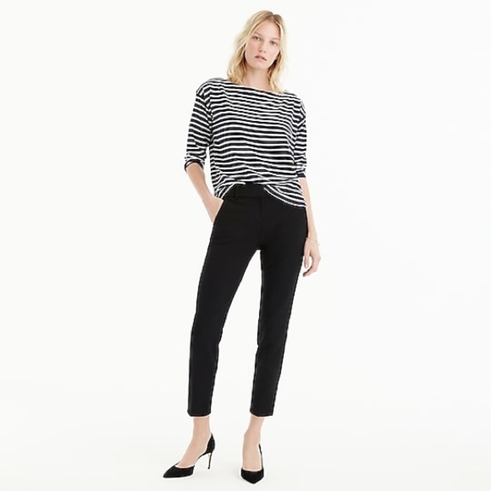 Jcrew Cameron slim crop pant in four-season stretch